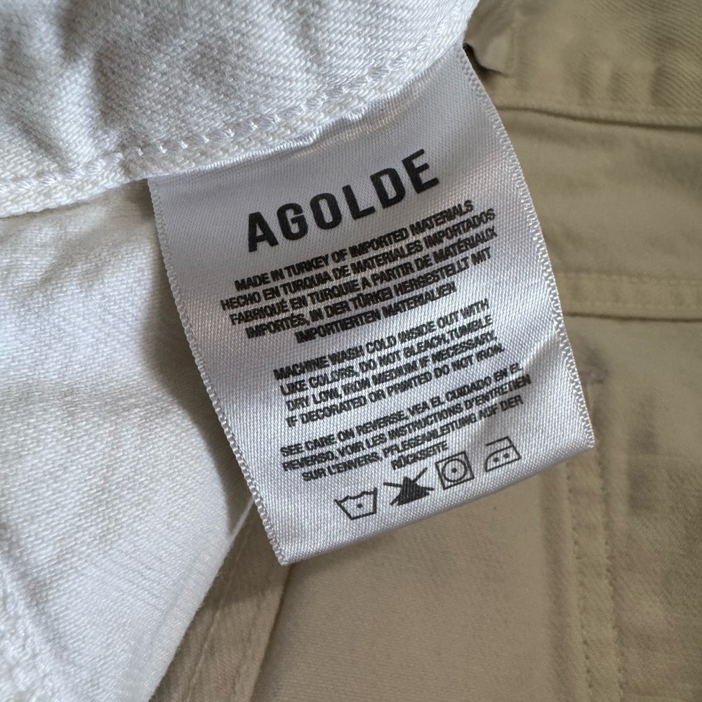 Agolde Mara Barrel Jean in Milkshake - Picture 14 of 15